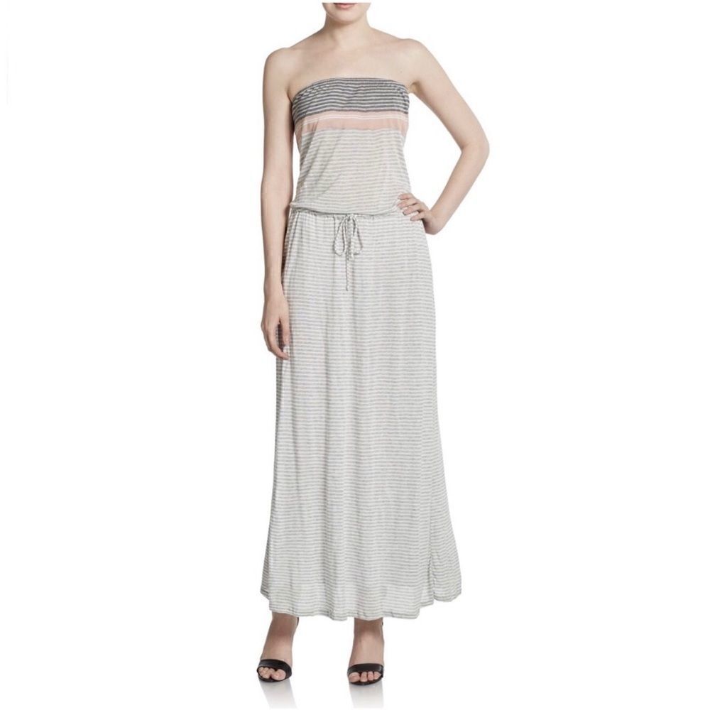 Soft Joie Christabel Striped Jersey Maxi Dress XS